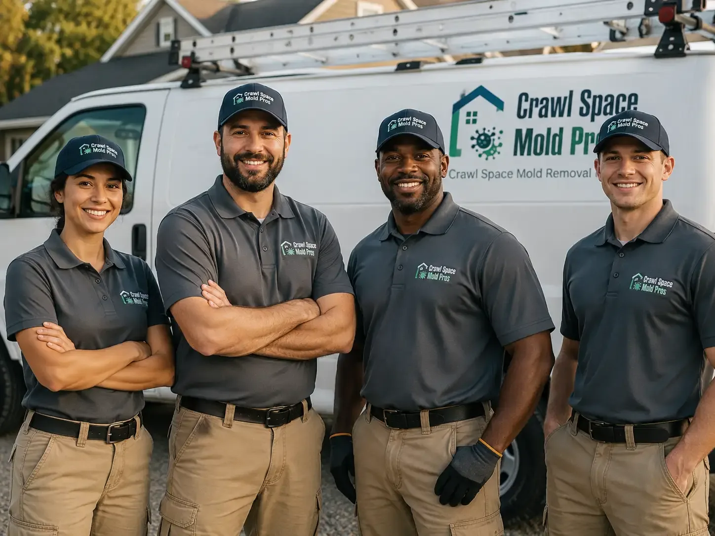 Crawl Space Mold Removal company in Sarona, WI
